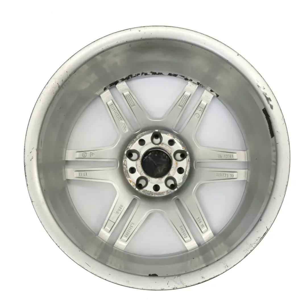 Mercedes W212 Rear Axle Silver Alloy Wheel Rim 18" ET:48 8,5J - SKU A2124012302-4 - Part number A2124012302