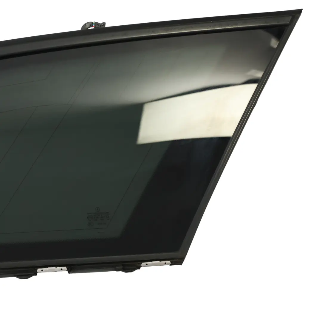 Quarter Side Window Right O/S Side Glass AS3 to Mercedes S212 Rear with Part number A2126701612 Mercedes S212 Rear Quarter Side Window Right O/S Side Glass AS3 - SKU A2126701612-1 - Part number A2126701612