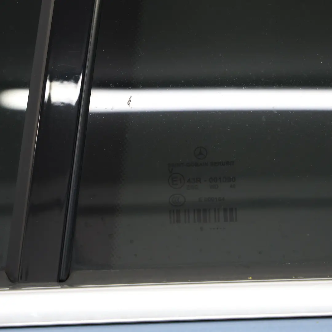 Door Rear Left N/S Indigolite Blue Metallic - 230 to Mercedes S212 Estate with Part number A2127300305 Mercedes S212 Estate Door Rear Left N/S Indigolite Blue Metallic - 230 - SKU A2127300305-INB - Part number A2127300305