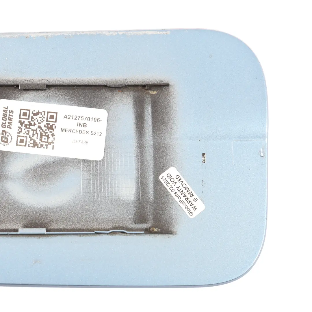 Mercedes W212 Couvercle De Trappe À Carburant Trappe Bleu Indigolite - 230 - SKU A2127570106-INB - Numéro de pièce A2127570106