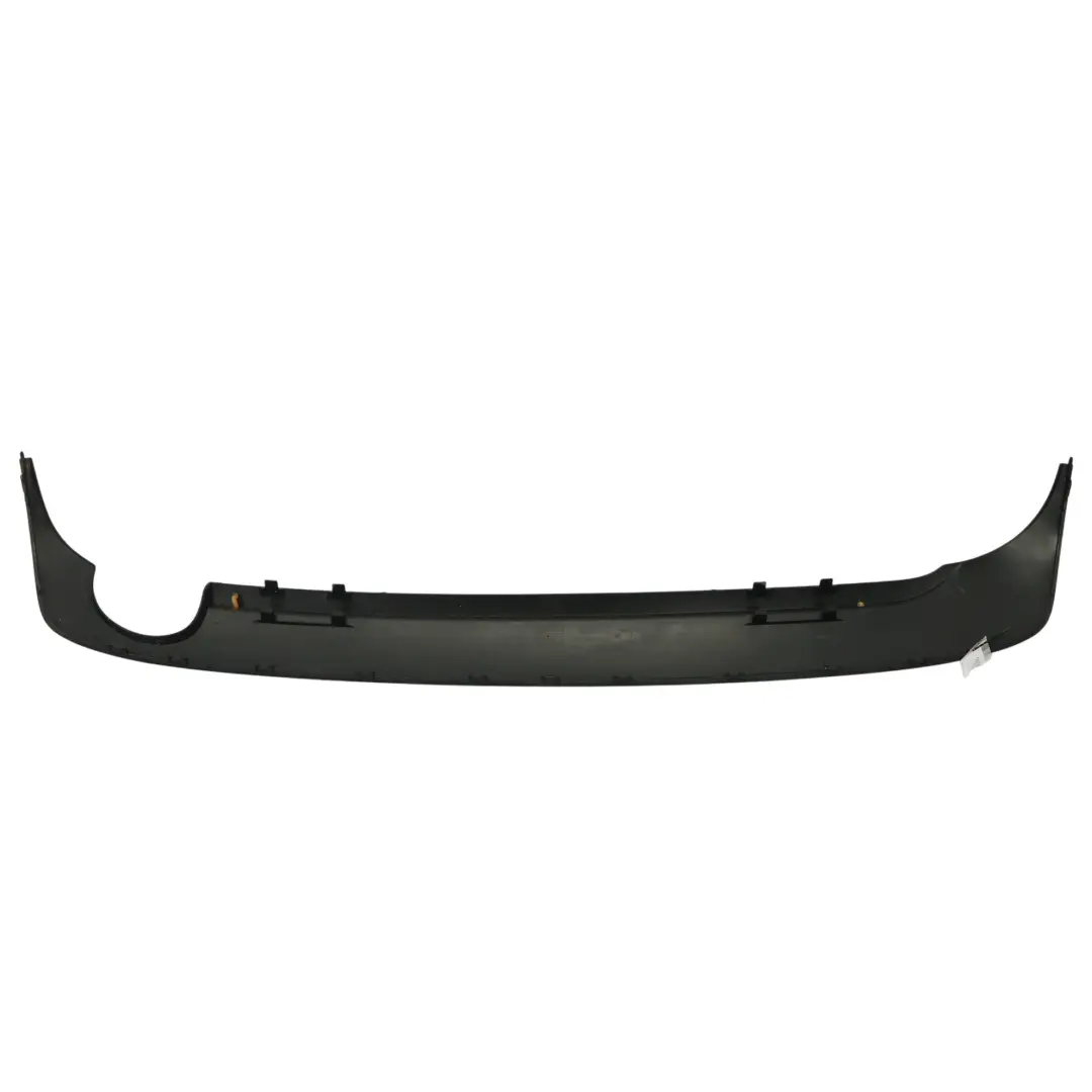 Bumper Lower Diffuser Trim Panel Covering to Mercedes W212 Rear with Part number A2128855225 Mercedes W212 Rear Bumper Lower Diffuser Trim Panel Covering - SKU A2128855225 - Part number A2128855225
