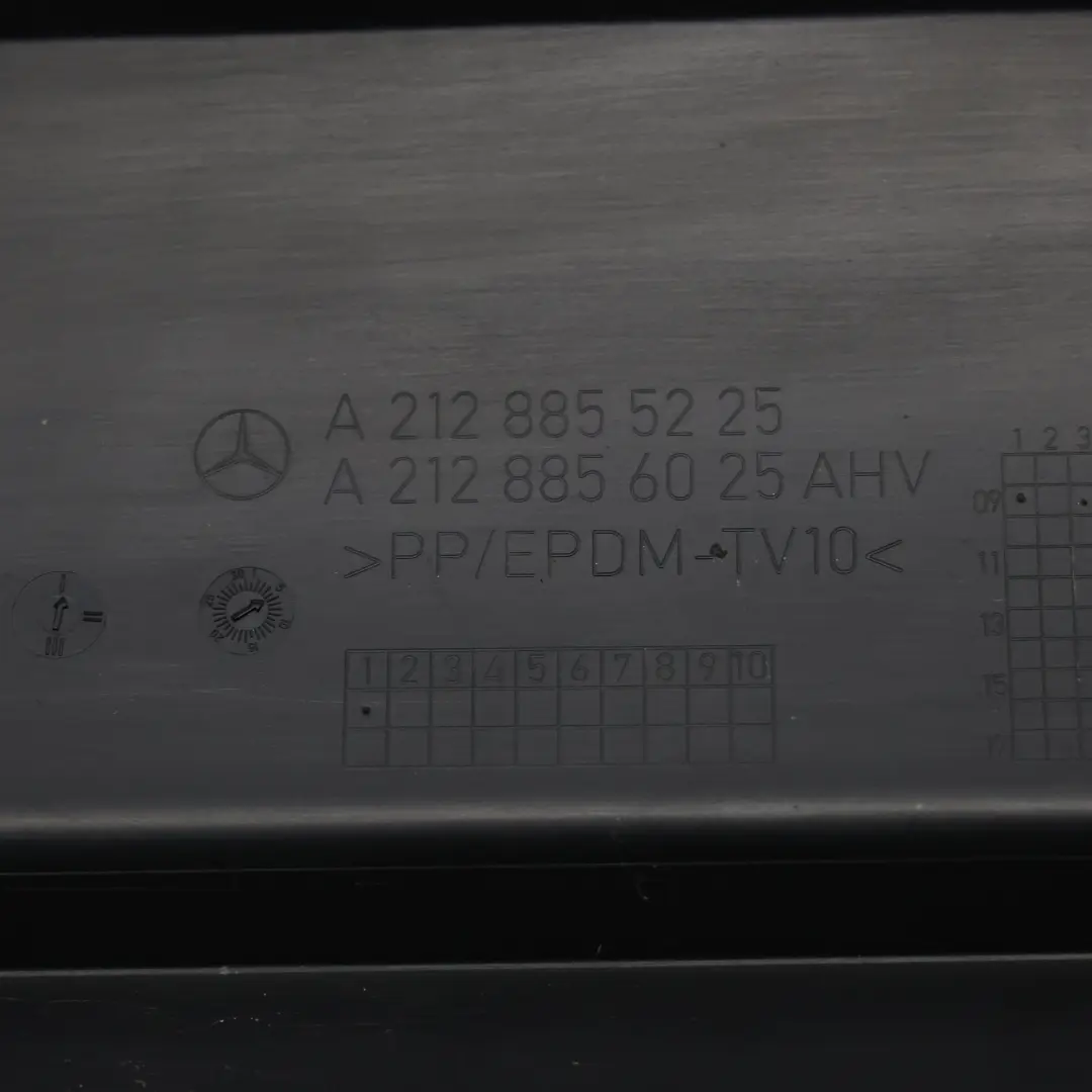 Mercedes W212 Paraurti Posteriore Inferiore Pannello Di Copertura - SKU A2128855225 - Numero di parte A2128855225