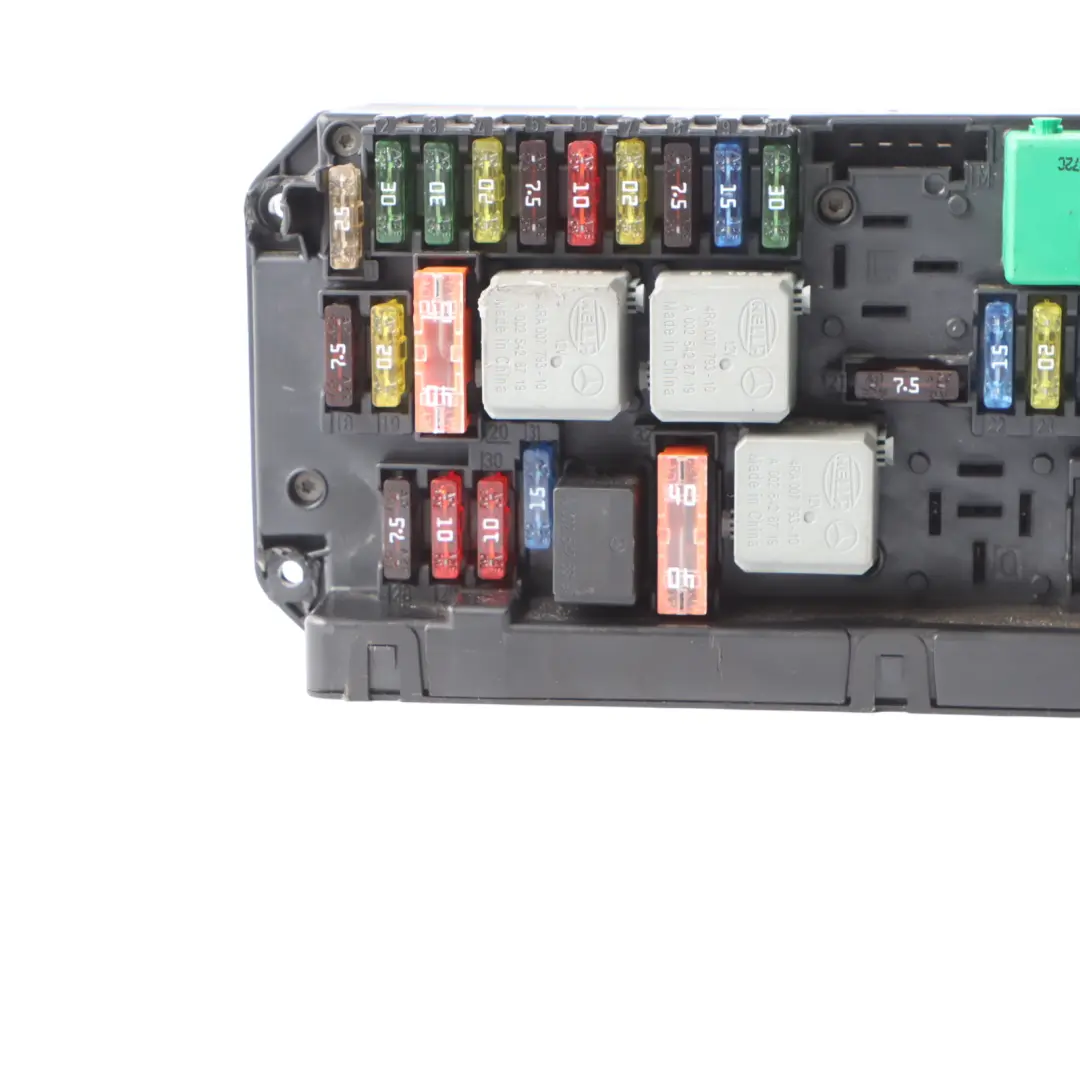 Caja Fusibles Módulo Control Delantero Sam para Mercedes W204 W212 Diesel con número de pieza A2129009605 Mercedes W204 W212 Diesel Caja Fusibles Módulo Control Delantero Sam - SKU A2129009605 - Número de pieza A2129009605