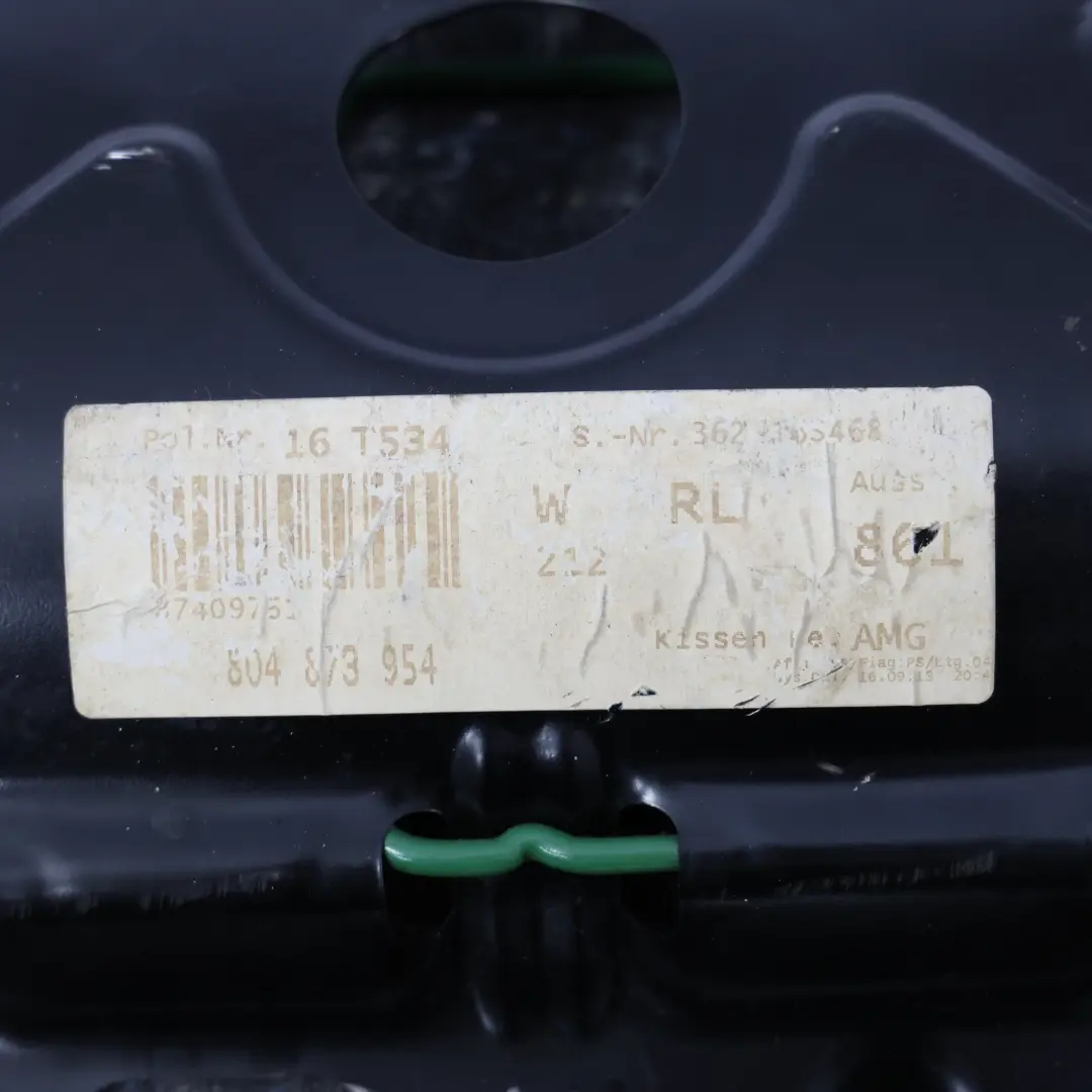 Mercedes W212 Sitzbasis Vorne Rechts Beheizt Sport Lederbezug Schwarz - SKU A2129106213-1 - Teilenummer A2129106213
