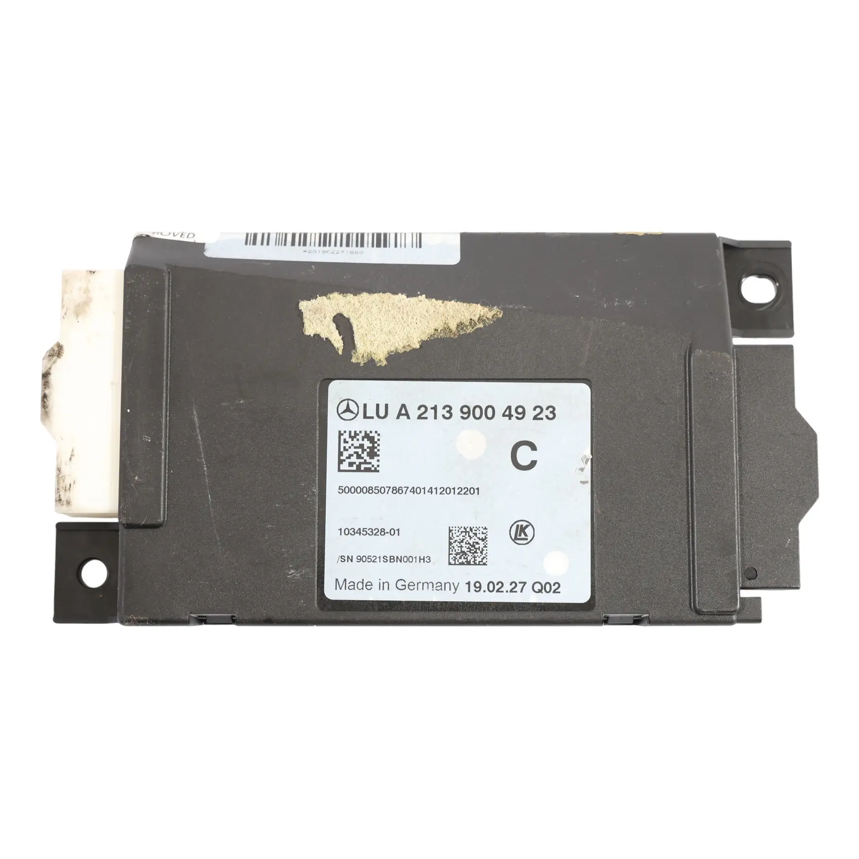 Module De Commande De Verrouillage Du Contacteur Mercedes W213 A2139004923
