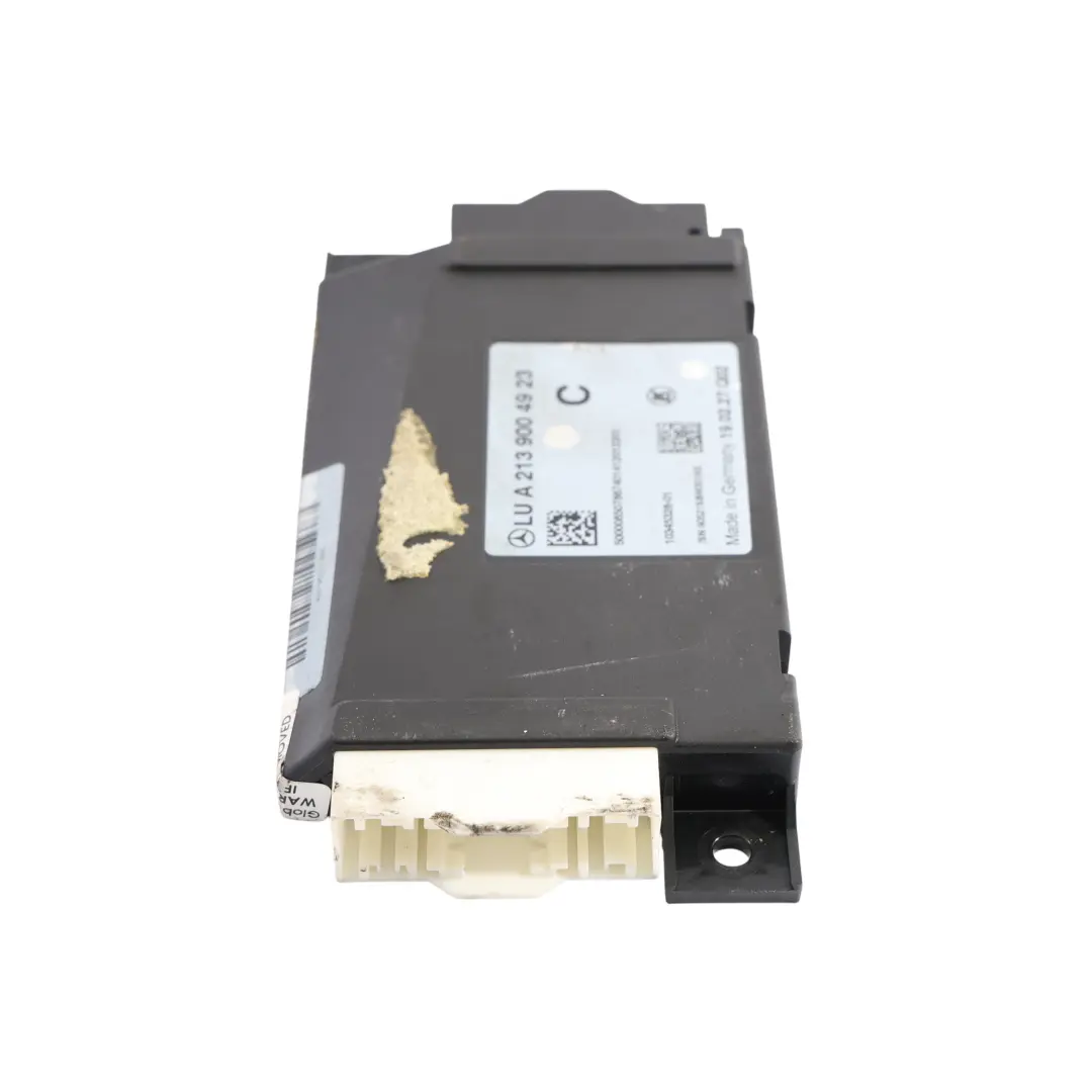 Module De Commande De Verrouillage Du Contacteur Mercedes W213 pour à propos du numéro de pièce A2139004923 Module De Commande De Verrouillage Du Contacteur Mercedes W213 - SKU A2139004923 - Numéro de pièce A2139004923