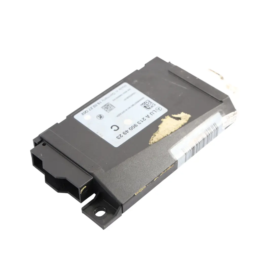 Ignition Switch Lock Control Module Unit Controller to Mercedes W213 with Part number A2139004923 Mercedes W213 Ignition Switch Lock Control Module Unit Controller - SKU A2139004923 - Part number A2139004923