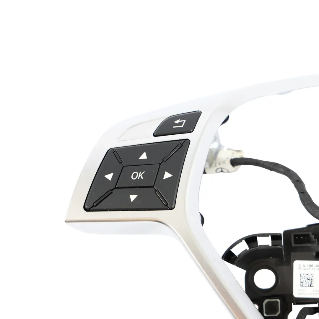 Steering Wheel Switch Mercedes W204 W212 Multifunction Button Trim to with Part number A2185400262 Steering Wheel Switch Mercedes W204 W212 Multifunction Button Trim - SKU A2185400262 - Part number A2185400262