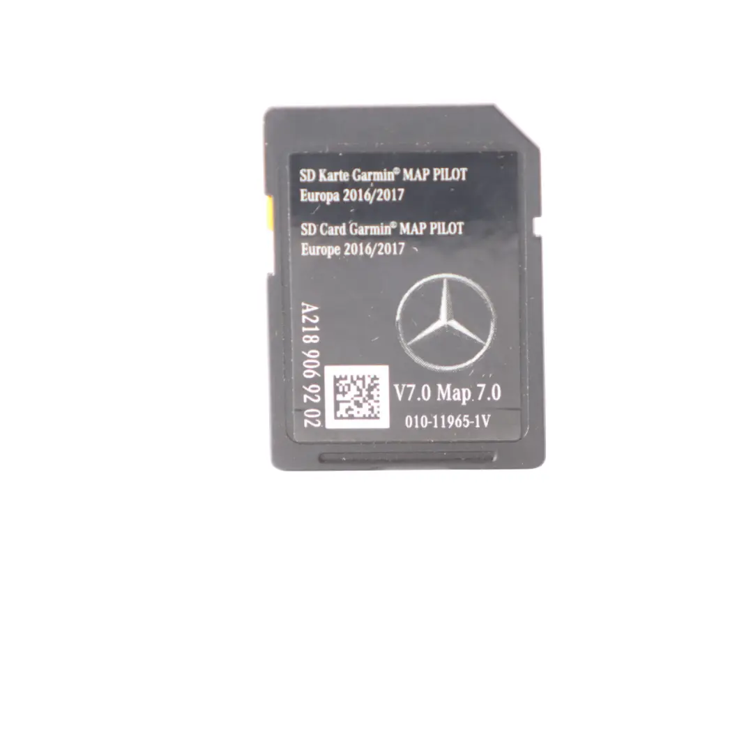 SD Card Mercedes W156 W176 Garmin Map Pilot Navigation Europe - SKU A2189069202-1 - Part number A2189069202