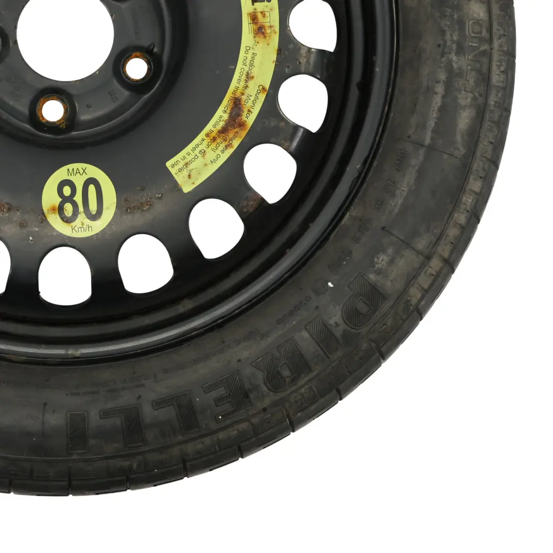 Koło Zapasowe Stalowe R17 Opona 155/70 do Mercedes W211 S211 W212 o numerze A2194000002 Mercedes W211 S211 W212 Koło Zapasowe Stalowe R17 Opona 155/70 - SKU A2194000002 - Numer Części A2194000002