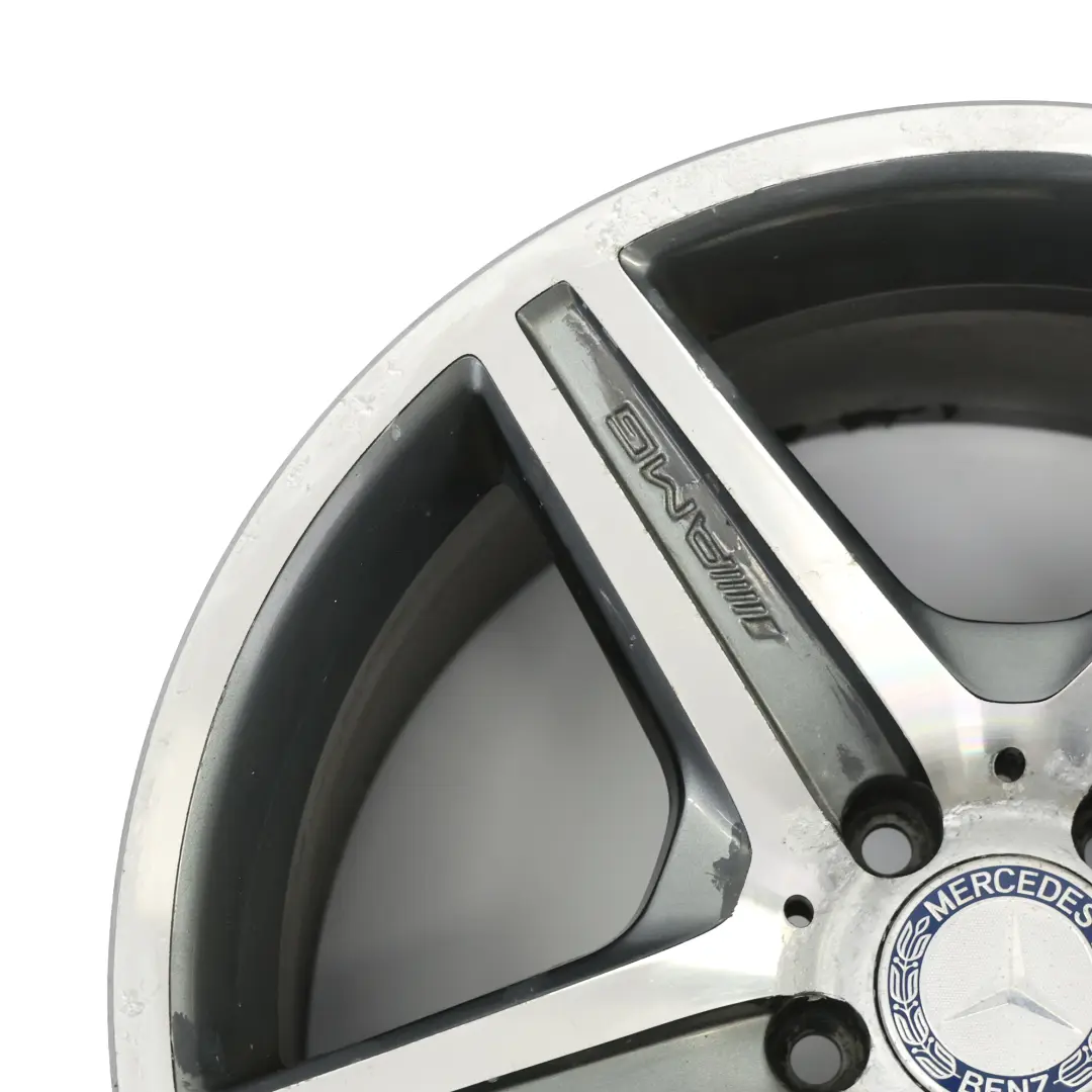 Mercedes CLS C219 AMG Cerchio Lega Posteriore 18" 9,5J ET:28 5 Razze - SKU A2194011802-1 - Numero di parte A2194011802