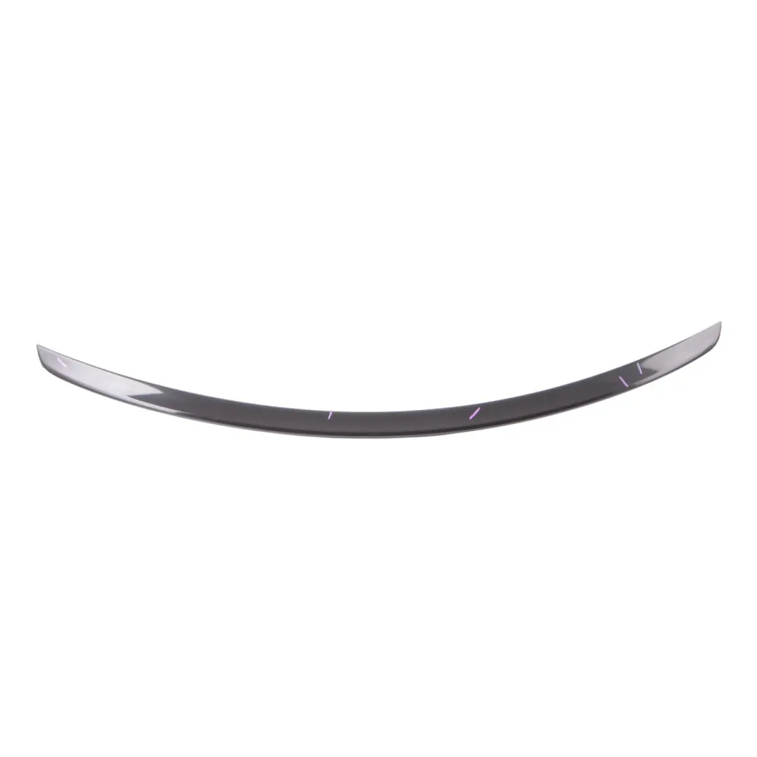 Trunk Lid Spoiler Obsidian Black Metallic 197 to Mercedes C219 Rear with Part number A2197900088 Mercedes C219 Rear Trunk Lid Spoiler Obsidian Black Metallic 197 - SKU A2197900088-OB - Part number A2197900088
