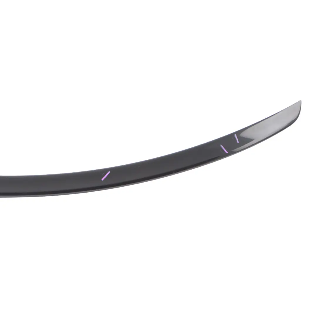 Trunk Lid Spoiler Obsidian Black Metallic 197 to Mercedes C219 Rear with Part number A2197900088 Mercedes C219 Rear Trunk Lid Spoiler Obsidian Black Metallic 197 - SKU A2197900088-OB - Part number A2197900088