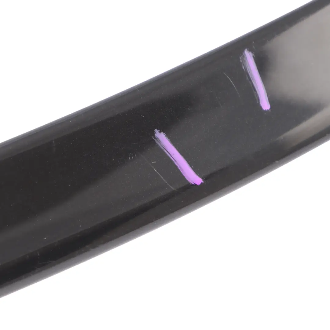 Trunk Lid Spoiler Obsidian Black Metallic 197 to Mercedes C219 Rear with Part number A2197900088 Mercedes C219 Rear Trunk Lid Spoiler Obsidian Black Metallic 197 - SKU A2197900088-OB - Part number A2197900088