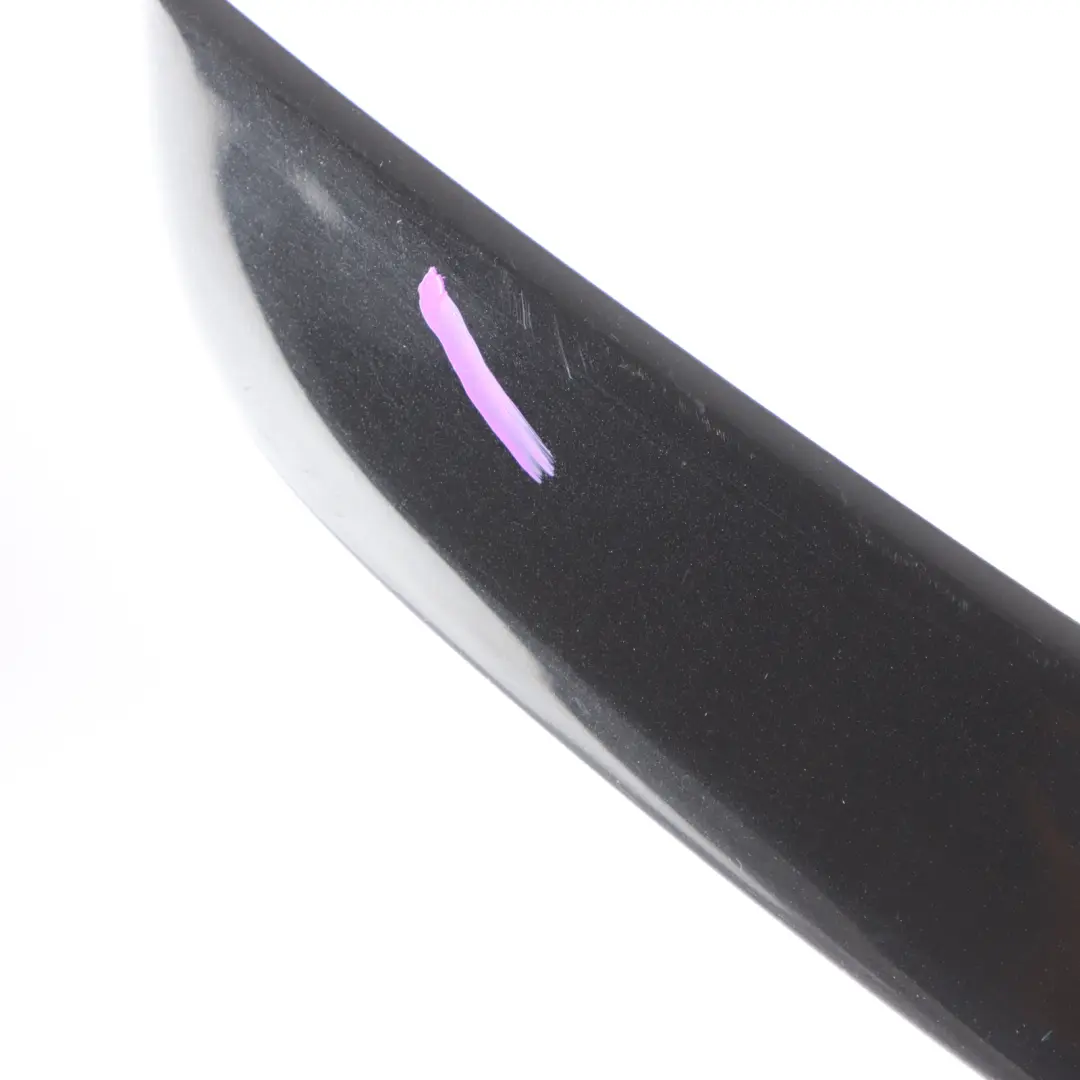 Trunk Lid Spoiler Obsidian Black Metallic 197 to Mercedes C219 Rear with Part number A2197900088 Mercedes C219 Rear Trunk Lid Spoiler Obsidian Black Metallic 197 - SKU A2197900088-OB - Part number A2197900088