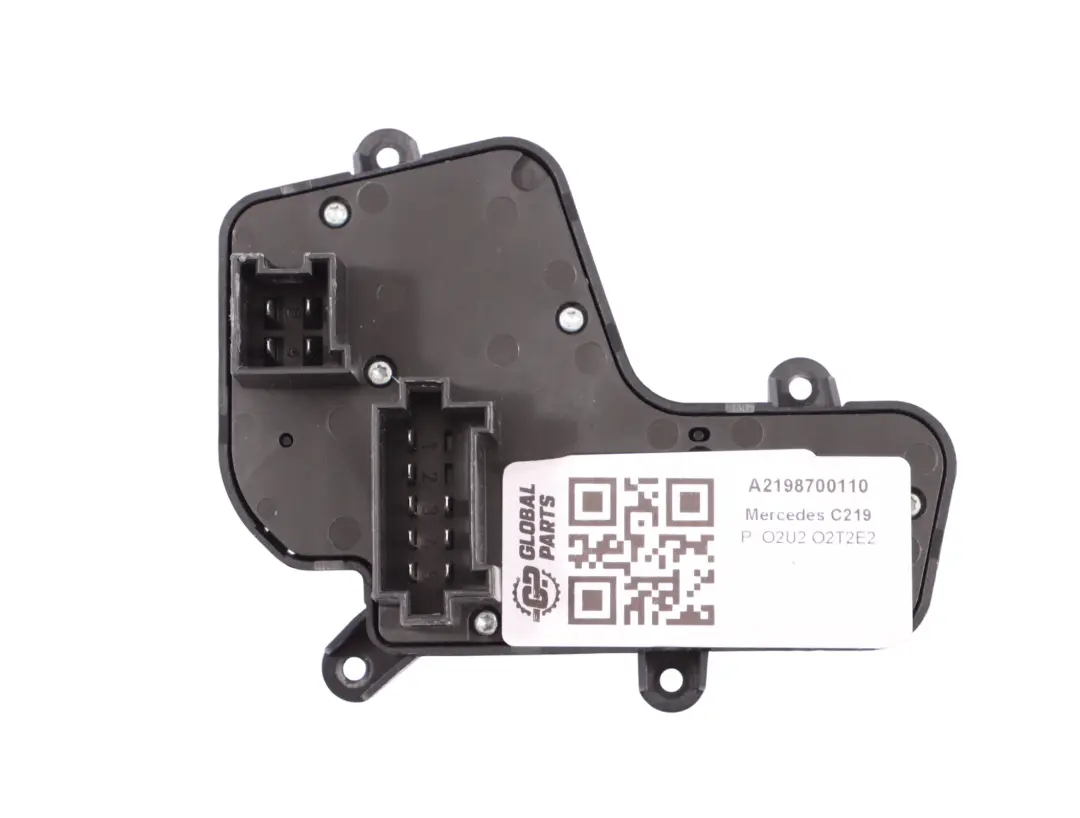 Interruttore regolazione sedili Mercedes W219 anteriore sinistro per con numero di parte A2198700110 Interruttore regolazione sedili Mercedes W219 anteriore sinistro - SKU A2198700110 - Numero di parte A2198700110