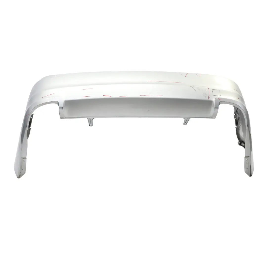Bumper Trim Panel Cover Iridium Silver Metallic - 775 to Mercedes C219 Rear with Part number A2198800840 Mercedes C219 Rear Bumper Trim Panel Cover Iridium Silver Metallic - 775 - SKU A2198800840-IRS - Part number A2198800840