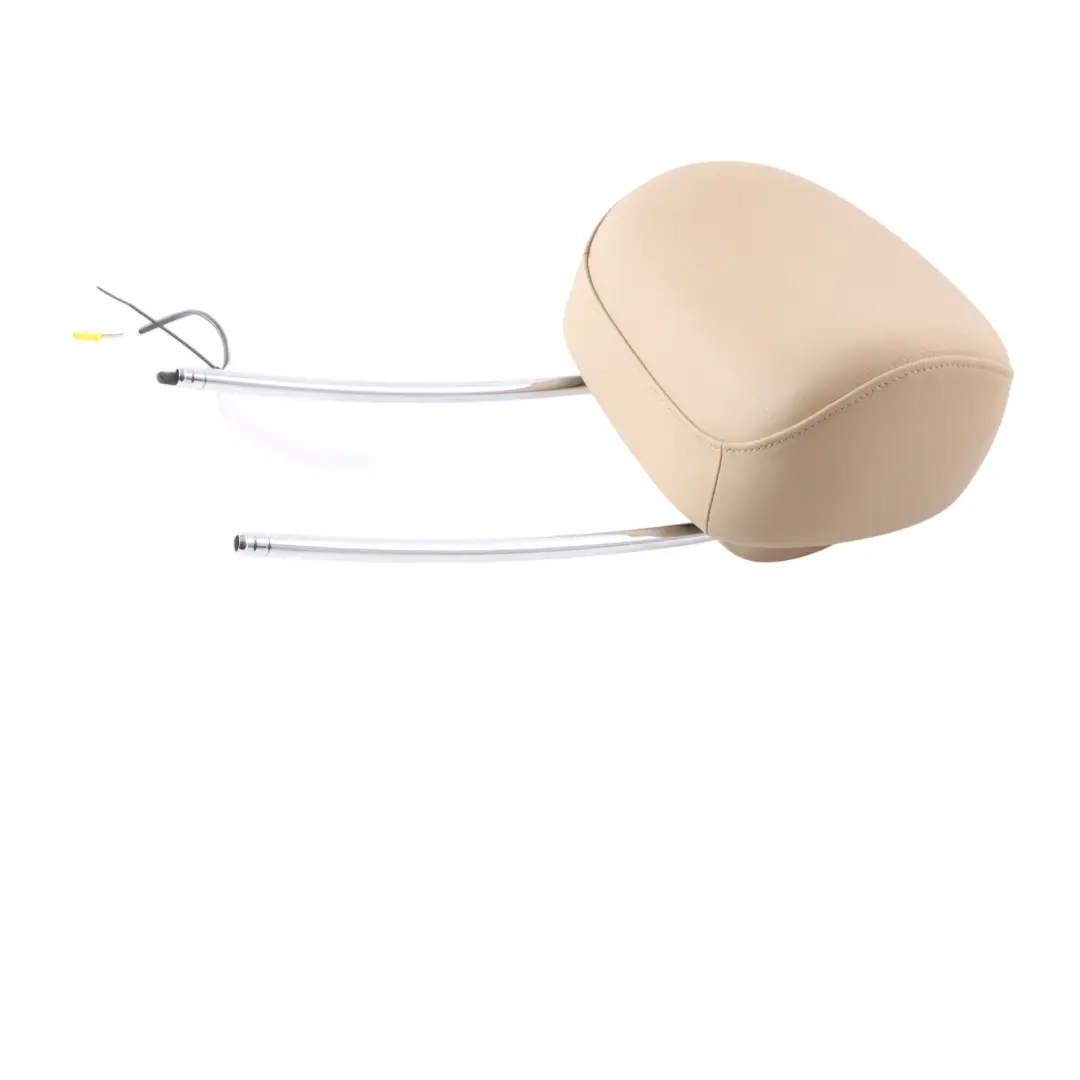 Mercedes W219 Seat Headrest Front Right O/S Head Rest Cover Leather Beige - SKU A2199701450-1 - Part number A2199701450
