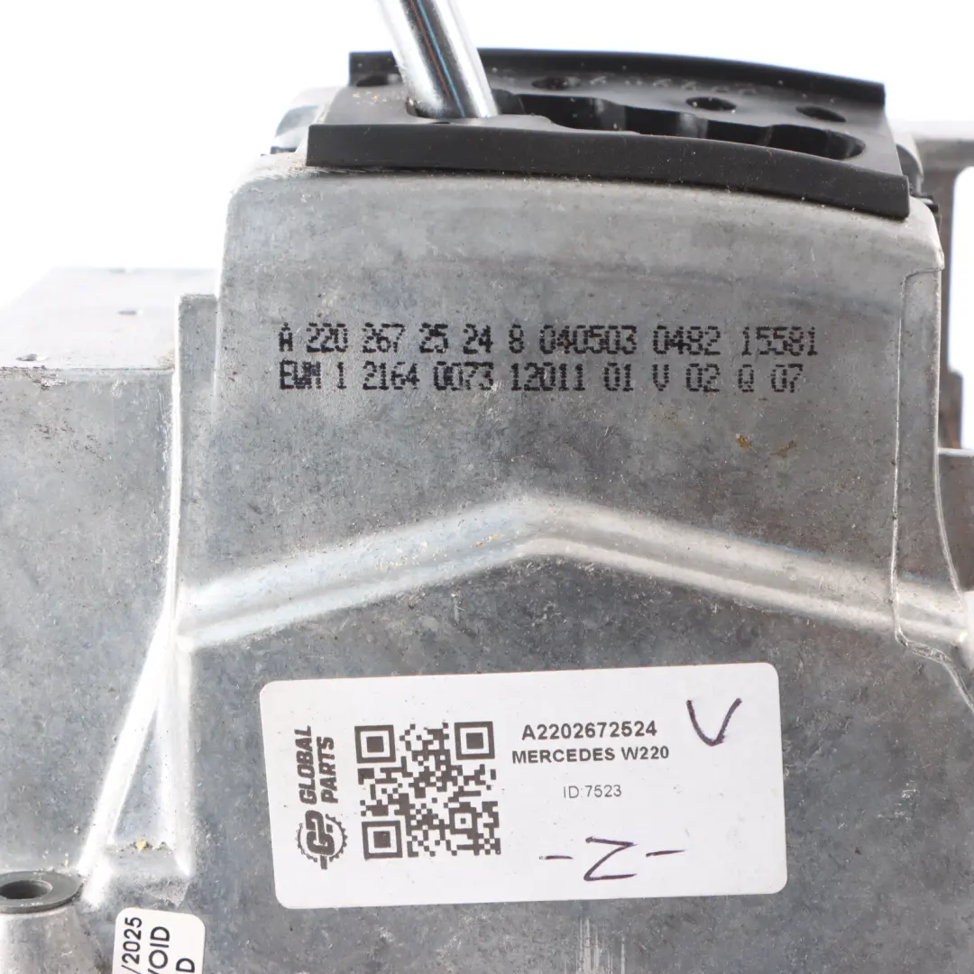 Gearbox Shift Selector Knob to Mercedes W220 Automatic with Part number A2202672524 Mercedes W220 Automatic Gearbox Shift Selector Knob - SKU A2202672524 - Part number A2202672524