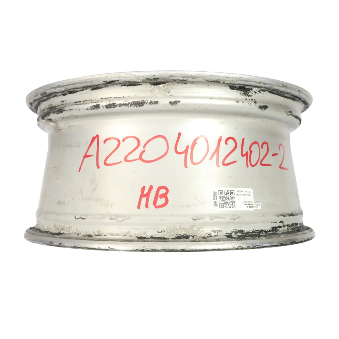 Llanta Aleación Plata 17 "7.5J ET: 46 5 Radios Dobles para Mercedes W220 con número de pieza A2204012402 Mercedes W220 Llanta Aleación Plata 17 "7.5J ET: 46 5 Radios Dobles - SKU A2204012402-2 - Número de pieza A2204012402