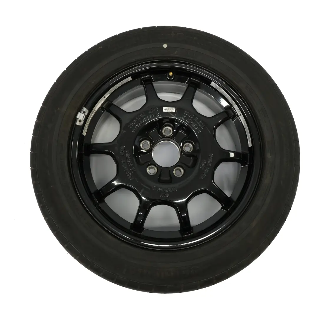 Roue Secours Compacte 17" 7,5J ET:51 Pneu 225/55 pour Mercedes W220 à propos du numéro de pièce A2204013102 Mercedes W220 Roue Secours Compacte 17" 7,5J ET:51 Pneu 225/55 - SKU A2204013102 - Numéro de pièce A2204013102