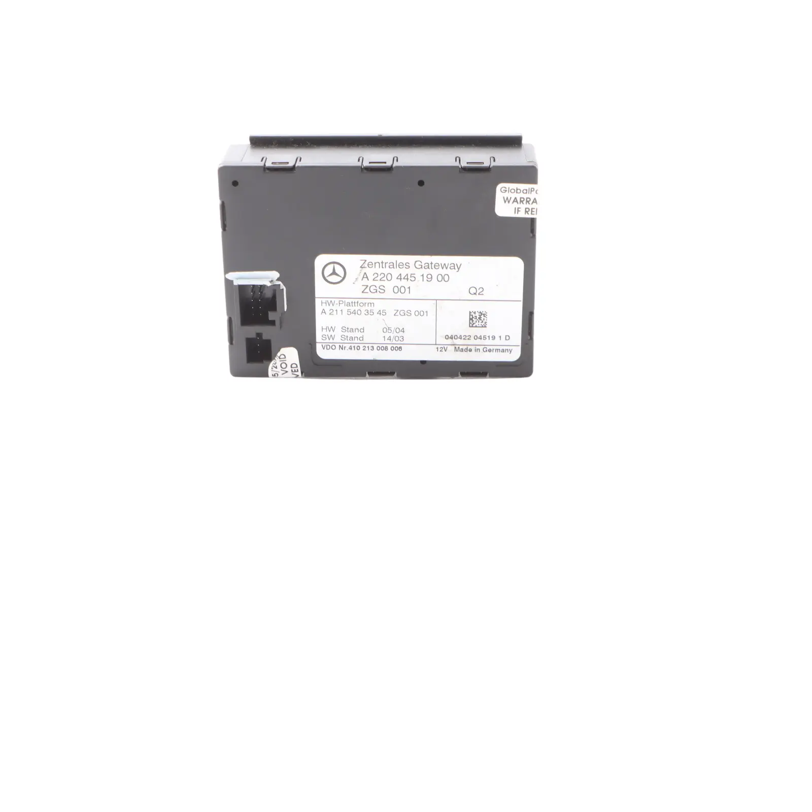Mercedes W220 Central Gateway Control Unit Module ECU A2204451900