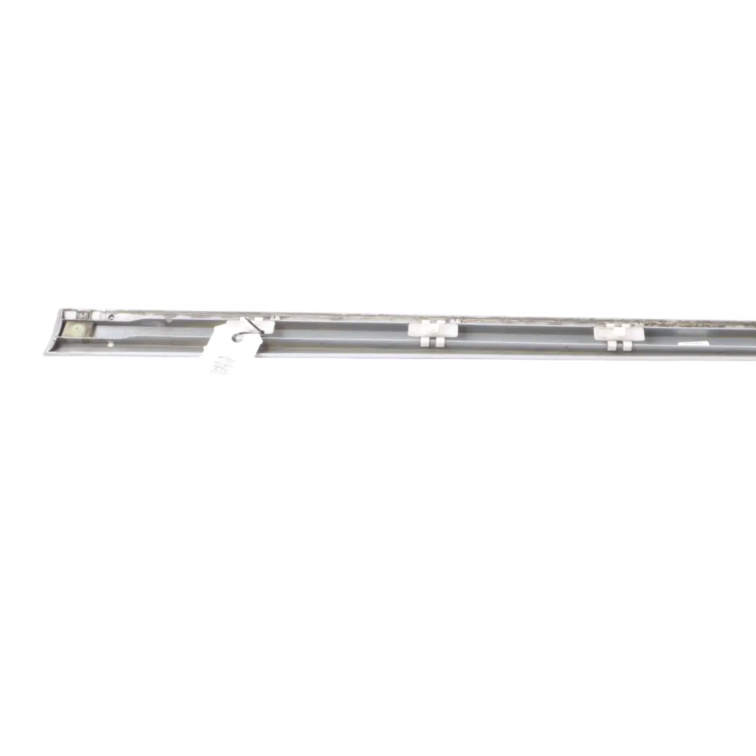 Front Left N/S Door Trim Strip Brilliant Silver Metallic - 9744 to Mercedes W220 1 with Part number A2206900562 Mercedes W220 1 Front Left N/S Door Trim Strip Brilliant Silver Metallic - 9744 - SKU A2206900562-BRS - Part number A2206900562