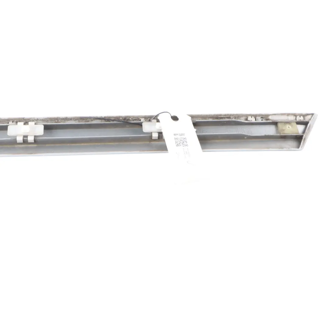 Door Trim Molding Strip Right O/S Brilliant Silver 9744 to Mercedes W220 Rear with Part number A2206900862 Mercedes W220 Rear Door Trim Molding Strip Right O/S Brilliant Silver 9744 - SKU A2206900862-BRS - Part number A2206900862