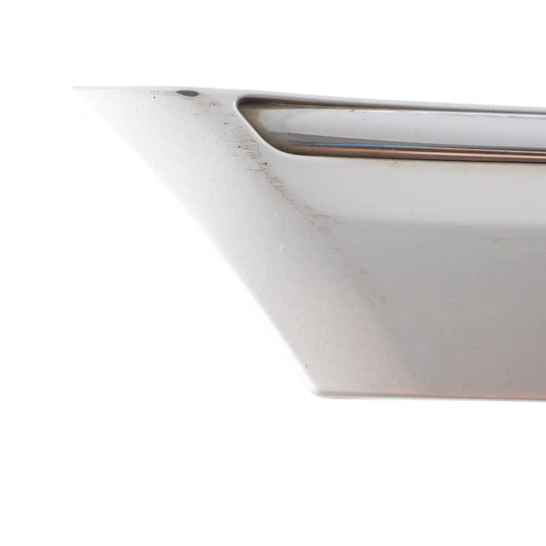 Mercedes W220 Rear Bumper Moulding Left N/S Brilliant Silver Metallic - 9744 - SKU A2208850921-BRS - Part number A2208850921