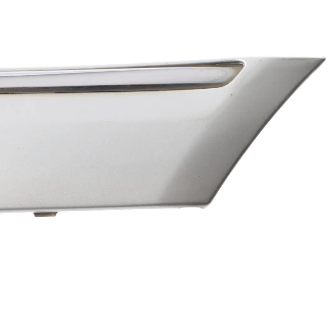Bumper Moulding Right O/S Brilliant Silver 9744 to Mercedes W220 Rear with Part number A2208851021 Mercedes W220 Rear Bumper Moulding Right O/S Brilliant Silver 9744 - SKU A2208851021-BRS - Part number A2208851021