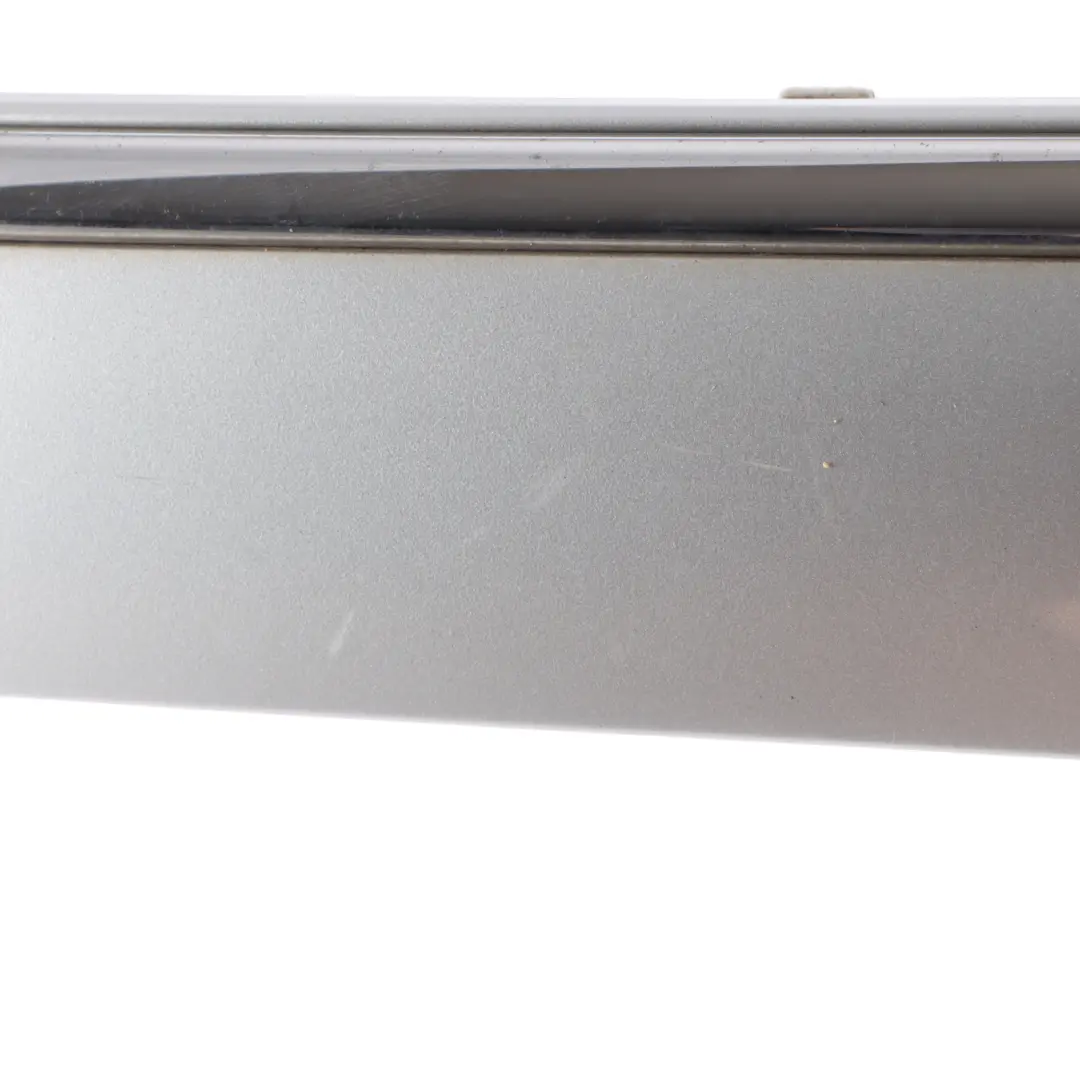 Bumper Moulding Right O/S Brilliant Silver 9744 to Mercedes W220 Rear with Part number A2208851021 Mercedes W220 Rear Bumper Moulding Right O/S Brilliant Silver 9744 - SKU A2208851021-BRS - Part number A2208851021