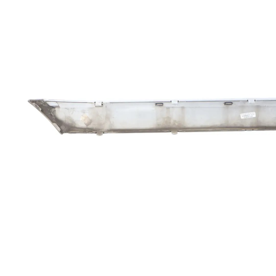 Bumper Moulding Right O/S Brilliant Silver 9744 to Mercedes W220 Rear with Part number A2208851021 Mercedes W220 Rear Bumper Moulding Right O/S Brilliant Silver 9744 - SKU A2208851021-BRS - Part number A2208851021