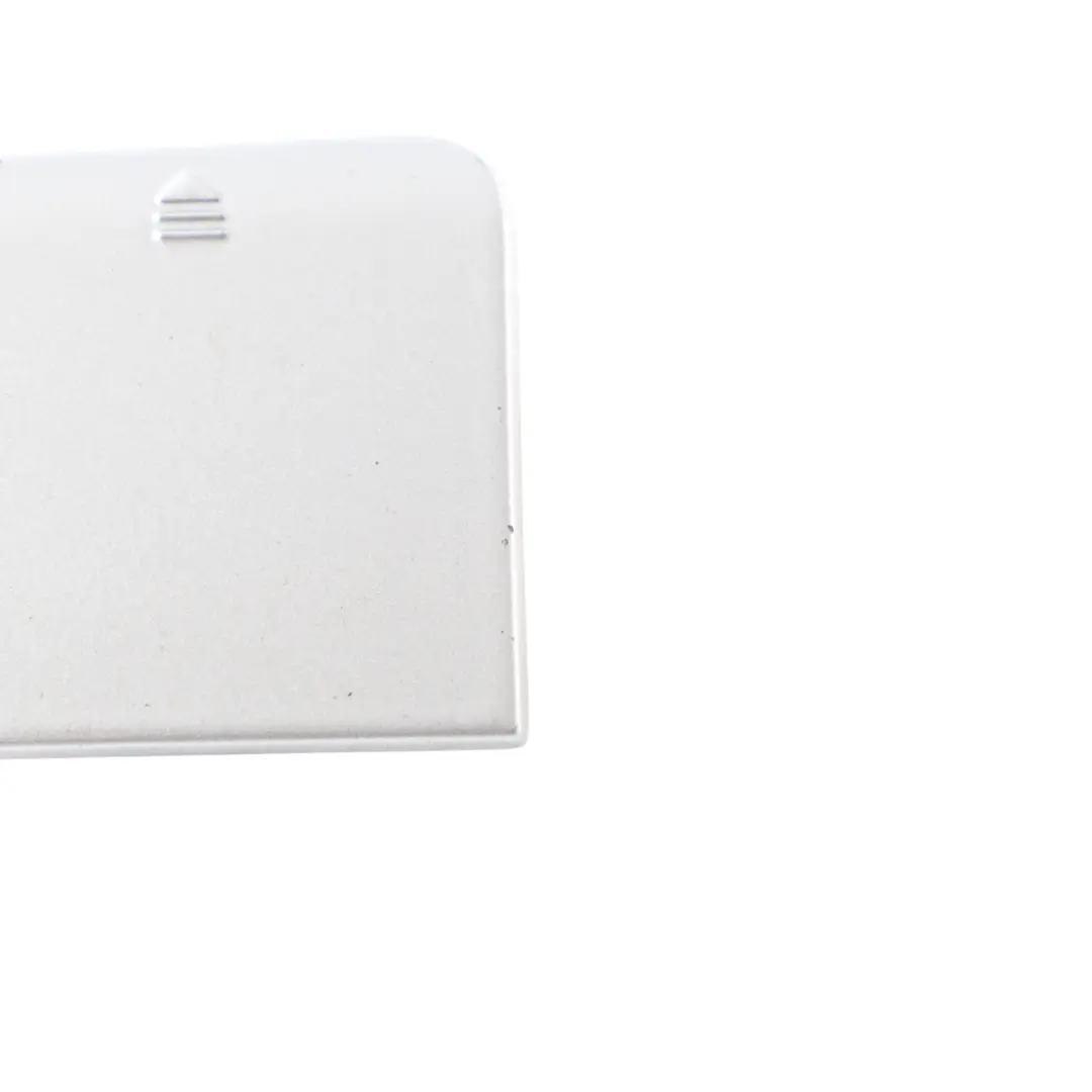 Front Bumper Eye Hook Cover Cap Brilliant Silver 744 to Mercedes W220 with Part number A2208851223 Mercedes W220 Front Bumper Eye Hook Cover Cap Brilliant Silver 744 - SKU A2208851223-BRS - Part number A2208851223