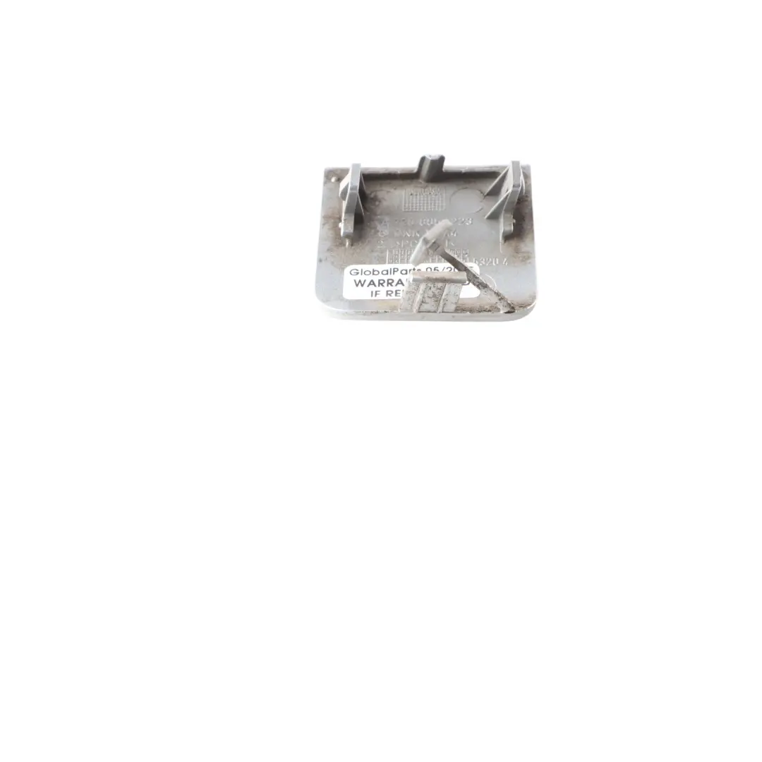 Front Bumper Eye Hook Cover Cap Brilliant Silver 744 to Mercedes W220 with Part number A2208851223 Mercedes W220 Front Bumper Eye Hook Cover Cap Brilliant Silver 744 - SKU A2208851223-BRS - Part number A2208851223