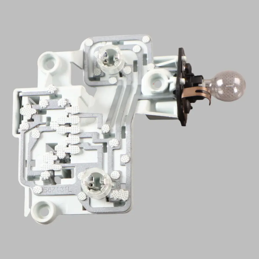 Light Bulb Socket Holder Left N/S to Mercedes W221 Rear Tailgate with Part number A2218200577 Mercedes W221 Rear Tailgate Light Bulb Socket Holder Left N/S - SKU A2218200577 - Part number A2218200577