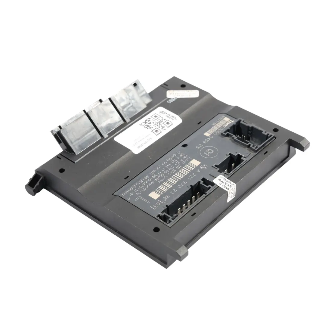 Mercedes W221 Module De Commande De Siège Avant Gauche SSG - SKU A2218702986 - Numéro de pièce A2218702986