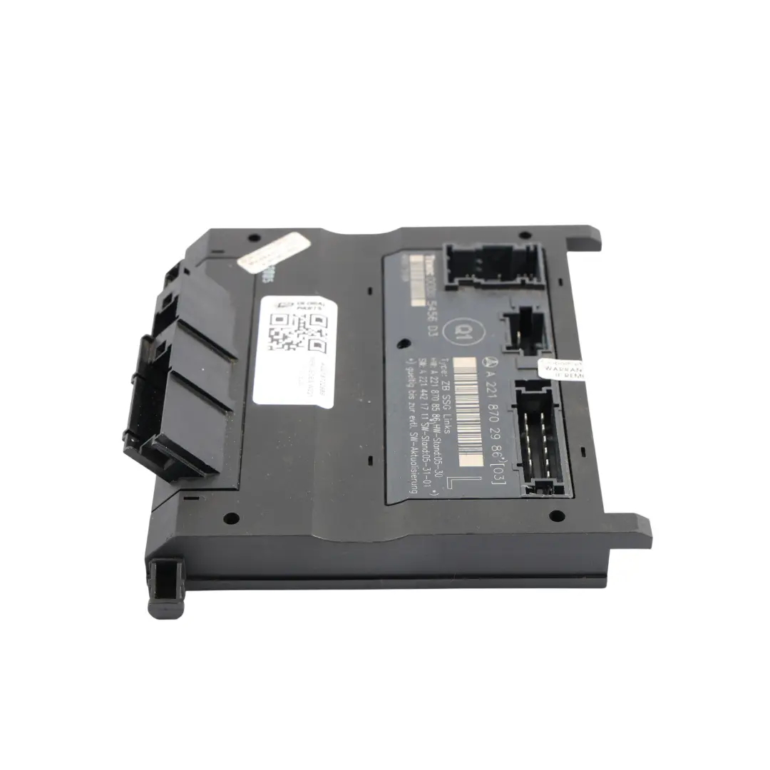 Modulo Di Controllo Sedili SSG Sedile Sinistro per Mercedes W221 con numero di parte A2218702986 Mercedes W221 Modulo Di Controllo Sedili SSG Sedile Sinistro - SKU A2218702986 - Numero di parte A2218702986