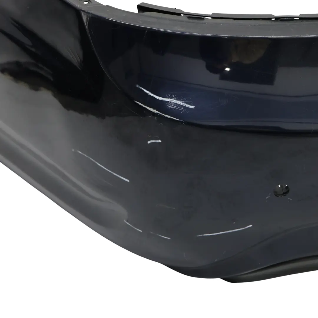 Bumper Trim V8 Facelift AMG Cavansite Blue Metallic - 890 to Mercedes W221 Rear with Part number A2218804740 Mercedes W221 Rear Bumper Trim V8 Facelift AMG Cavansite Blue Metallic - 890 - SKU A2218804740-CVB - Part number A2218804740