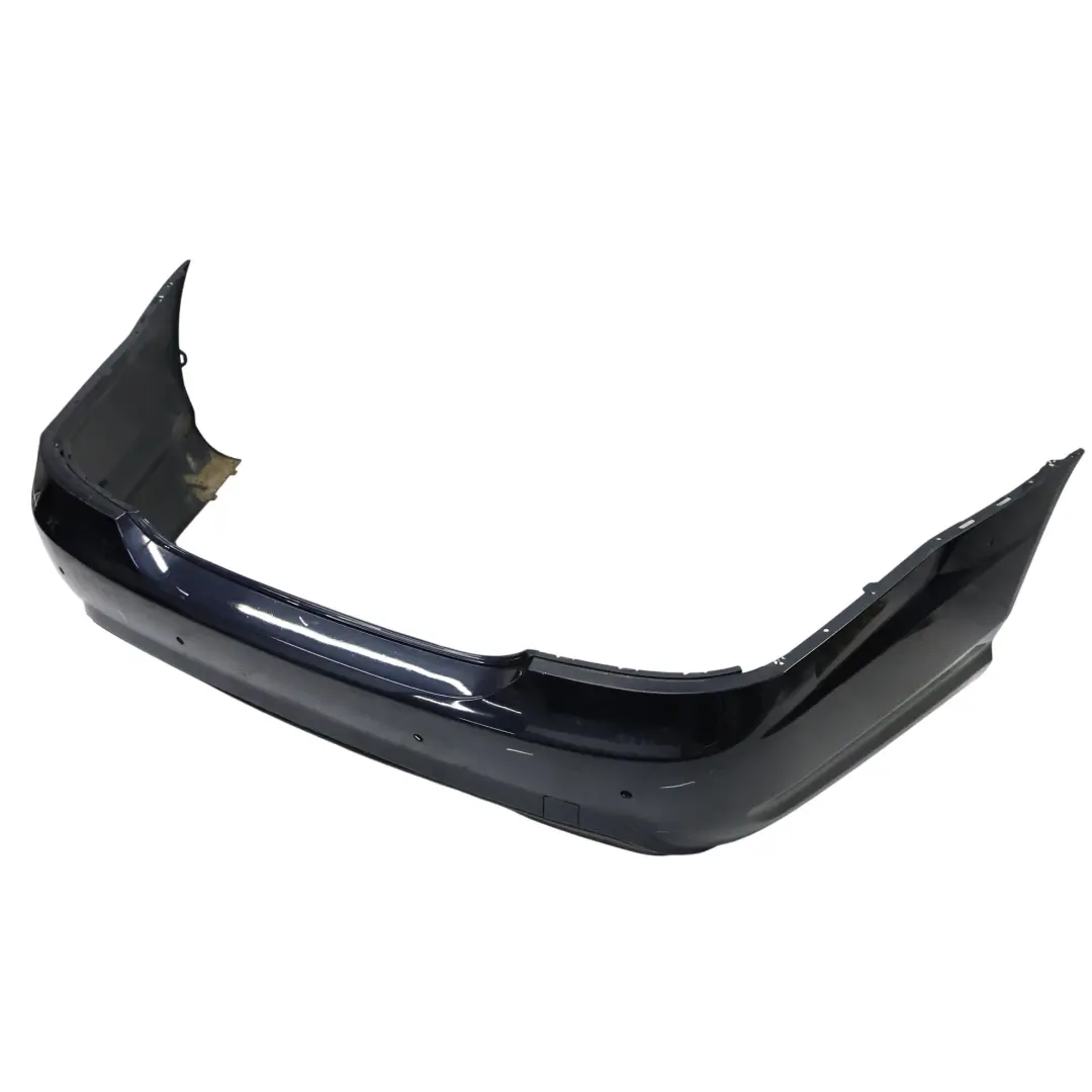 Bumper Trim V8 Facelift AMG Cavansite Blue Metallic - 890 to Mercedes W221 Rear with Part number A2218804740 Mercedes W221 Rear Bumper Trim V8 Facelift AMG Cavansite Blue Metallic - 890 - SKU A2218804740-CVB - Part number A2218804740