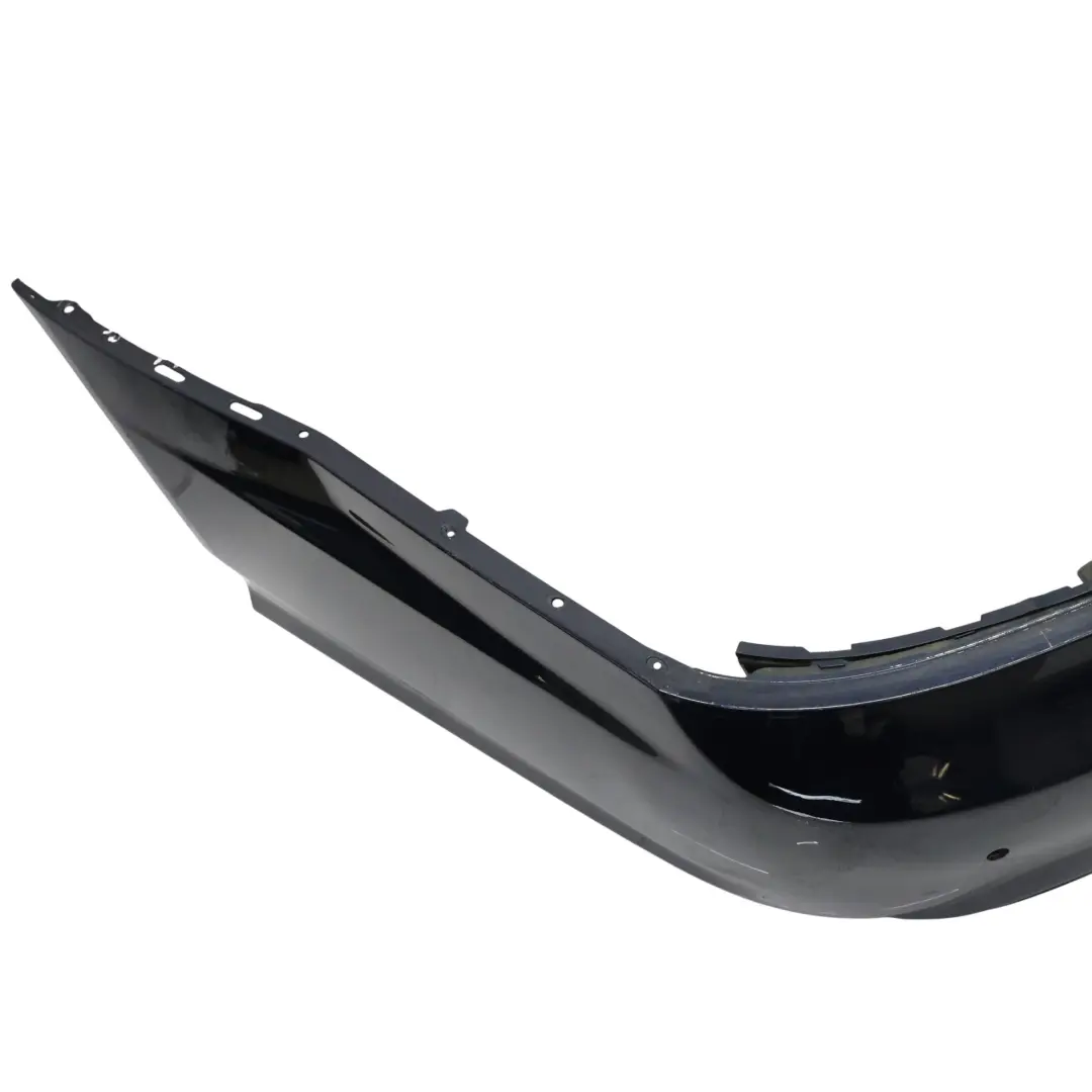 Bumper Trim V8 Facelift AMG Cavansite Blue Metallic - 890 to Mercedes W221 Rear with Part number A2218804740 Mercedes W221 Rear Bumper Trim V8 Facelift AMG Cavansite Blue Metallic - 890 - SKU A2218804740-CVB - Part number A2218804740
