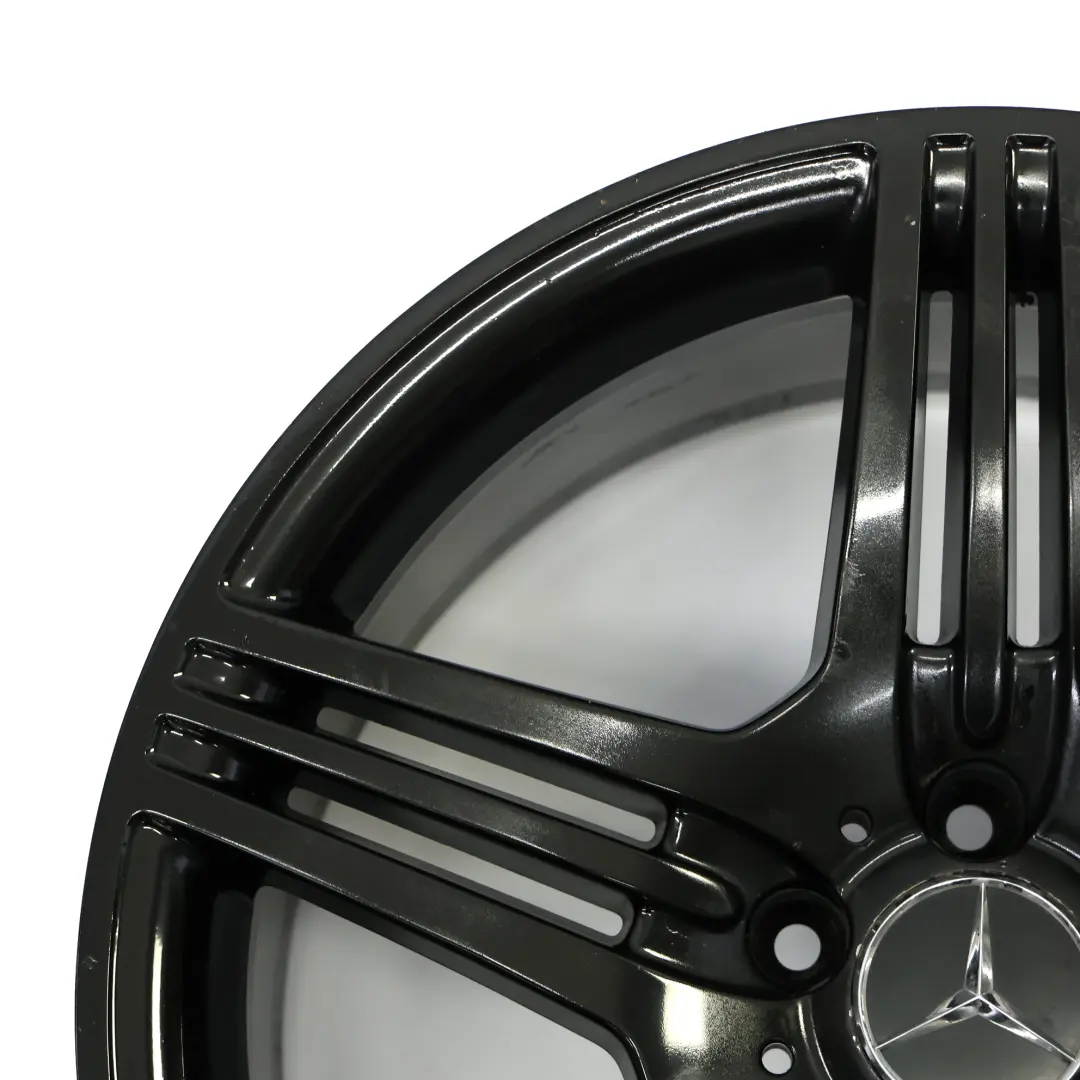 Alloy Rim 19" 9.5J ET:31 to Mercedes SL R230 AMG Rear Black Wheel with Part number A2304015502 Mercedes SL R230 AMG Rear Black Wheel Alloy Rim 19" 9.5J ET:31 - SKU A2304015502-1 - Part number A2304015502