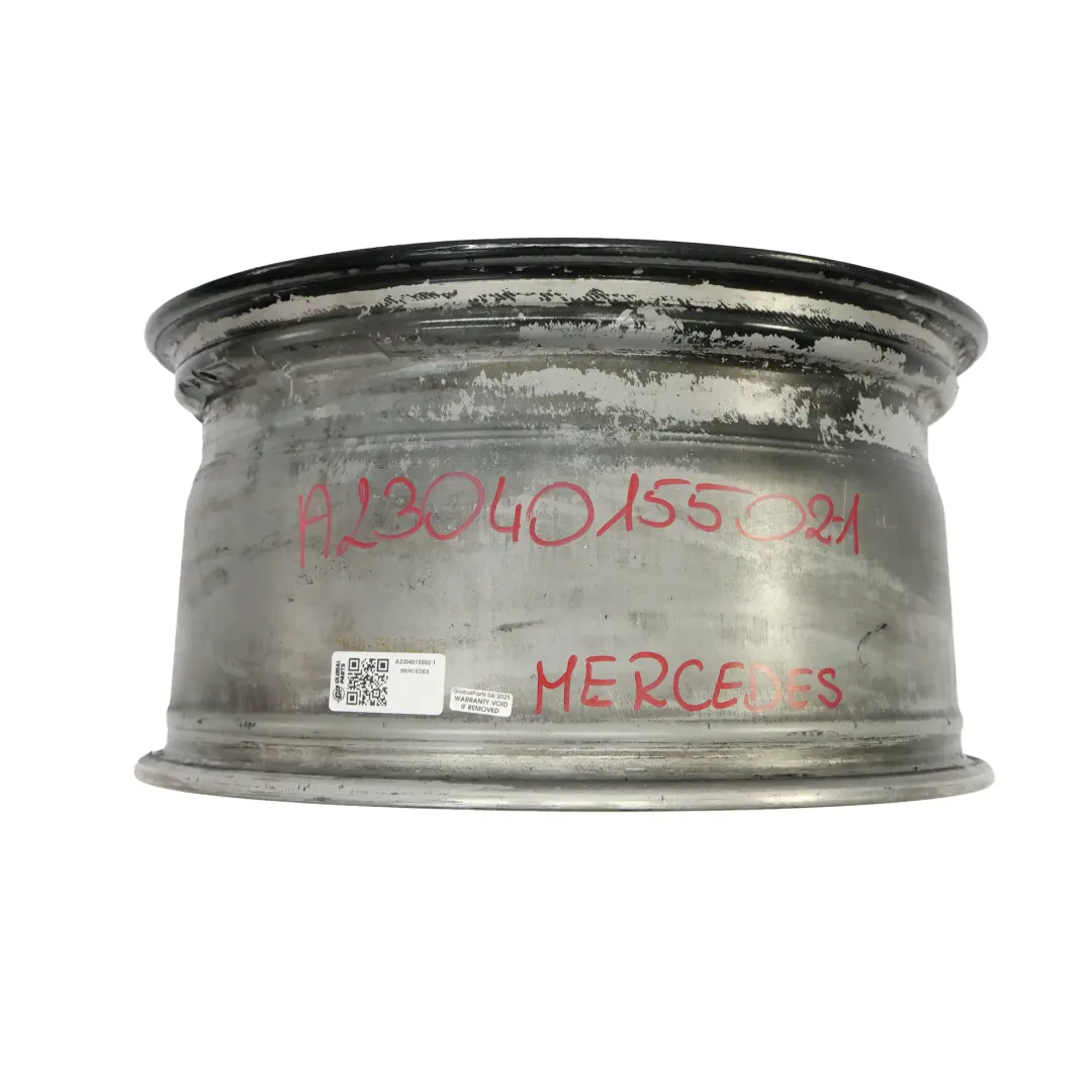 Rueda Trasera Aleación Negra 19" 9.5J ET:31 para Mercedes SL R230 AMG con número de pieza A2304015502 Mercedes SL R230 AMG Rueda Trasera Aleación Negra 19" 9.5J ET:31 - SKU A2304015502-1 - Número de pieza A2304015502