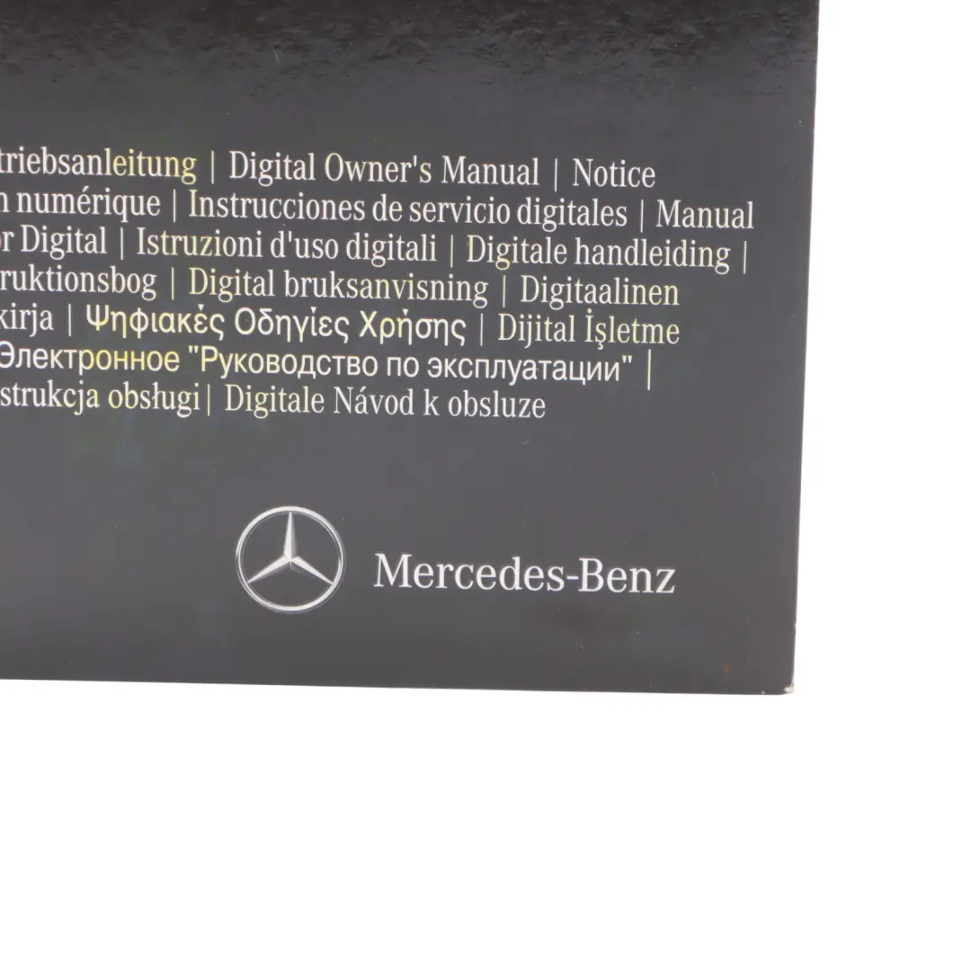 Mercedes Owner's Manual CD Digital Instructions Guide - SKU A2315849000 - Part number A2315849000