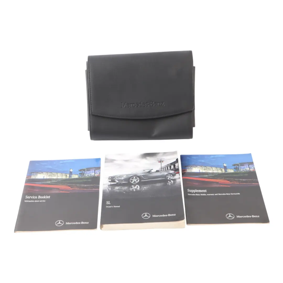 Mercedes R231 Owners Manual Service Handbook Booklet Wallet Case - SKU A2315849600 - Part number A2315849600