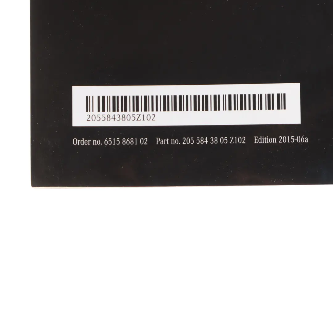 Mercedes R231 Owners Manual Service Handbook Booklet Wallet Case - SKU A2315849600 - Part number A2315849600