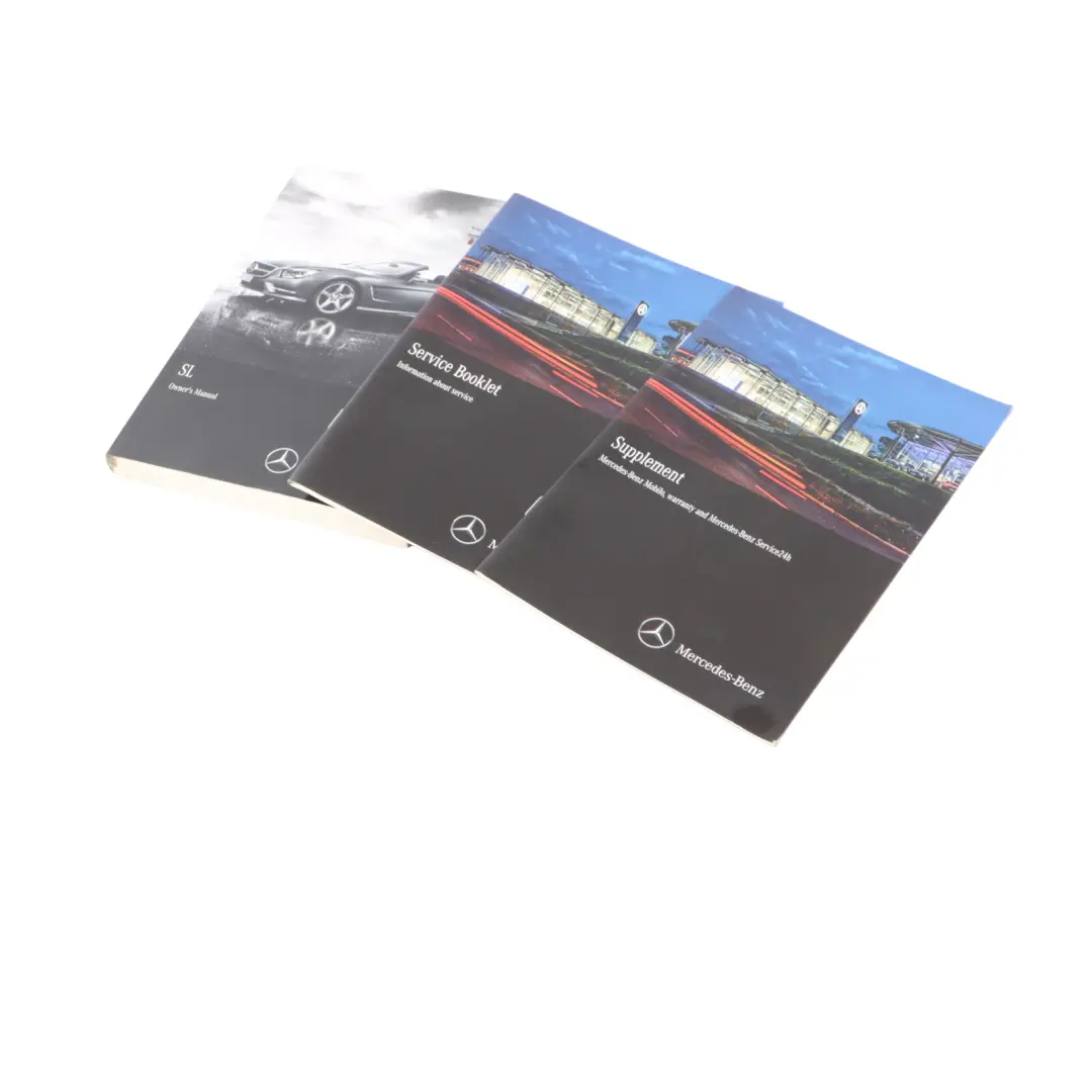 Mercedes R231 Owners Manual Service Handbook Booklet Wallet Case - SKU A2315849600 - Part number A2315849600