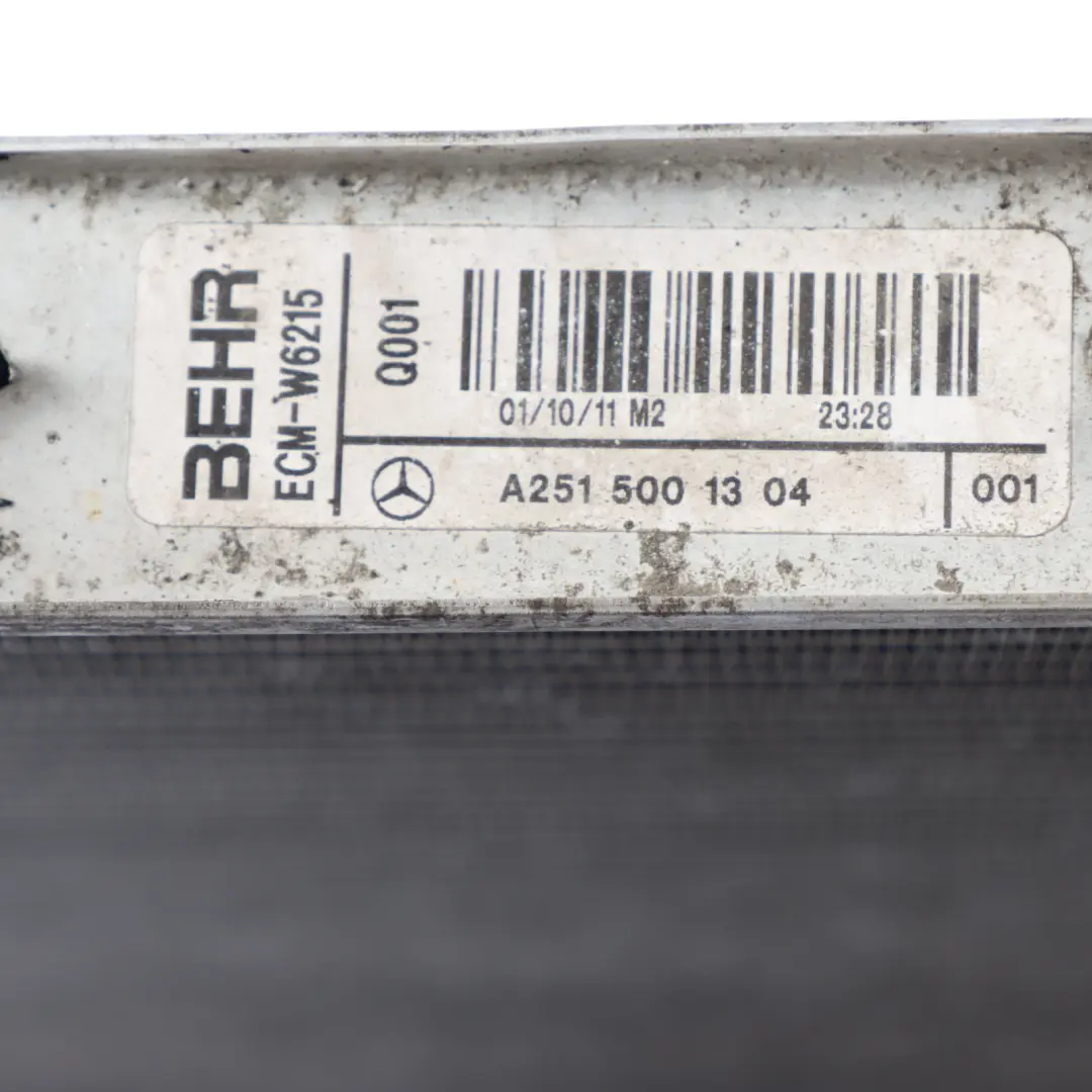 R251 Radiator Engine Water Cooling Coolant Unit Diesel to Mercedes W164 with Part number A2515000803 Mercedes W164 R251 Radiator Engine Water Cooling Coolant Unit Diesel - SKU A2515000803 - Part number A2515000803