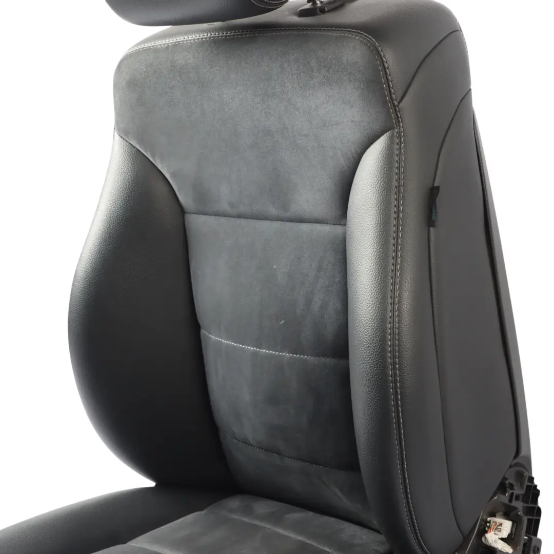 Mercedes ML W164 Sport Seat Front Left N/S Electric Heated Leather Velour Black - SKU A2519108547-3 - Part number A2519108547