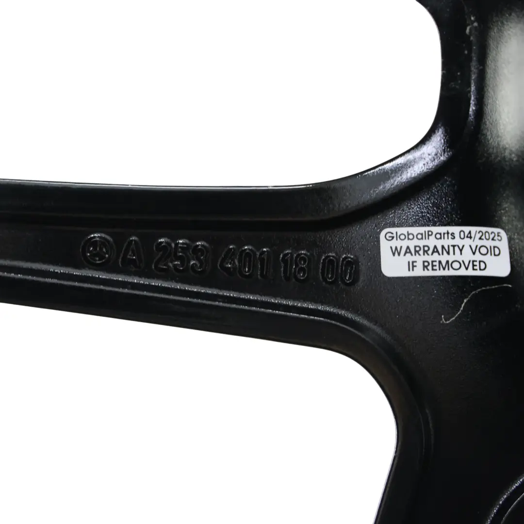 Rim Mercedes GLC X253 C253 Front Alloy AMG 19" 8J ET:38 to Black Wheel with Part number A2534011800 Black Wheel Rim Mercedes GLC X253 C253 Front Alloy AMG 19" 8J ET:38 - SKU A2534011800-7 - Part number A2534011800