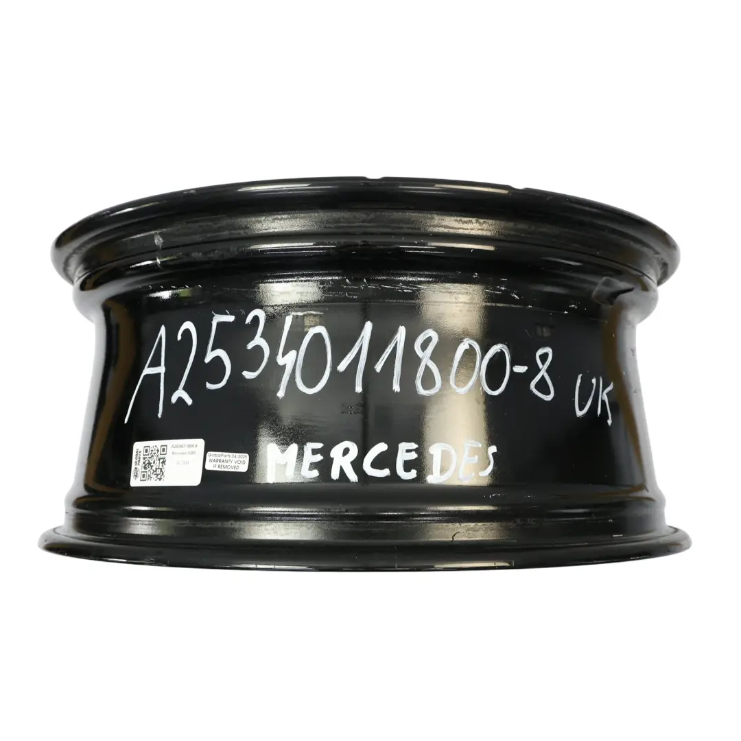Rim Mercedes GLC X253 C253 Front Alloy AMG 19" 8J ET:38 to Black Wheel with Part number A2534011800 Black Wheel Rim Mercedes GLC X253 C253 Front Alloy AMG 19" 8J ET:38 - SKU A2534011800-8 - Part number A2534011800
